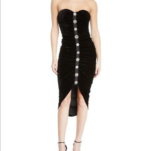 Veronica Beard strapless cocktail dress